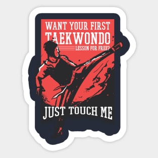 taekwondo Sticker